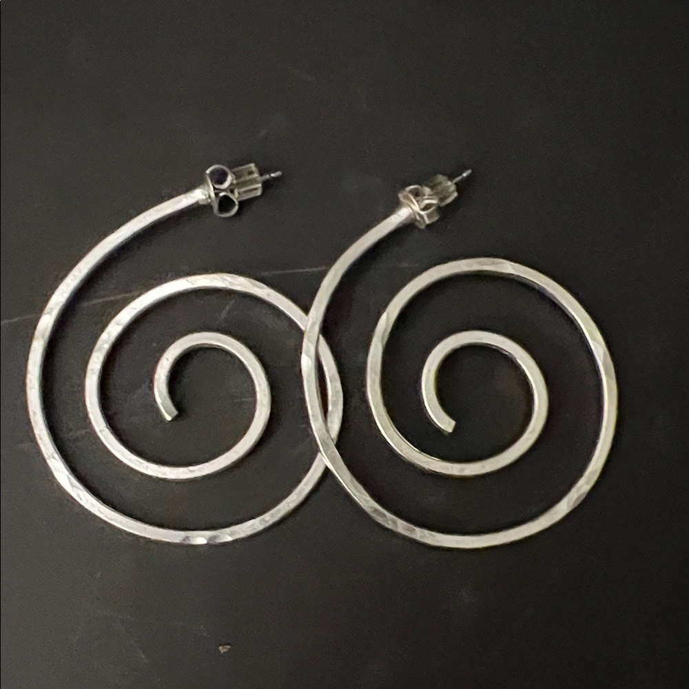 🩶Spiral Earrings